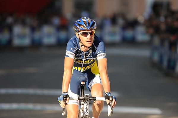 Riccardo Ricco (Vacansoleil) came in 9th.