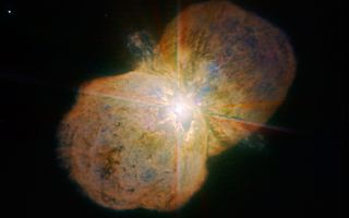 Eta Carinae in Orange