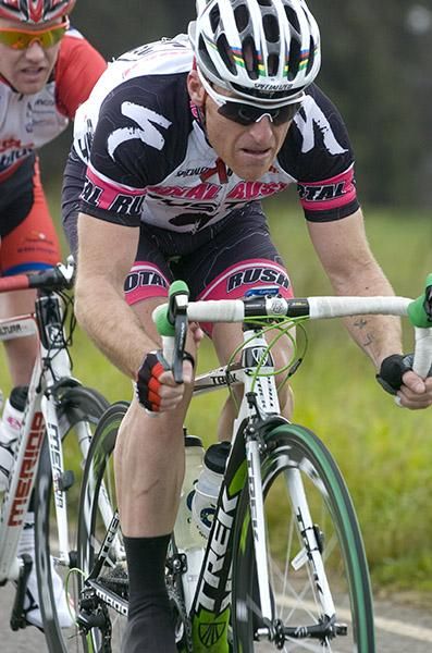 New Zealander and 2005 winner, Gordon McCauley (AAL Hyster-Rush Racing), was in the leading quartet and awarded the most aggressive rider of the stage.