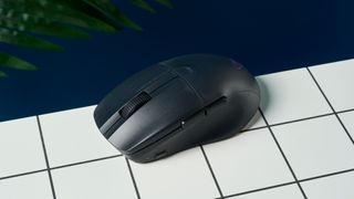 A black Turtle Beach Pure Air wireless gaming mouse