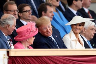Donald Trump, Prince Charles and The Queen