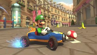 Mario Kart 8 Deluxe Luigi Paris Promenade Booster Course Pass