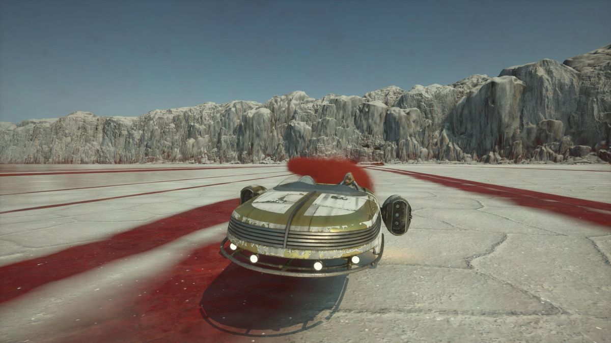 Star Wars: Galactic Racer screenshot taken on PS5 Pro