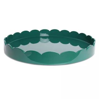 emerald green tray from addison ross