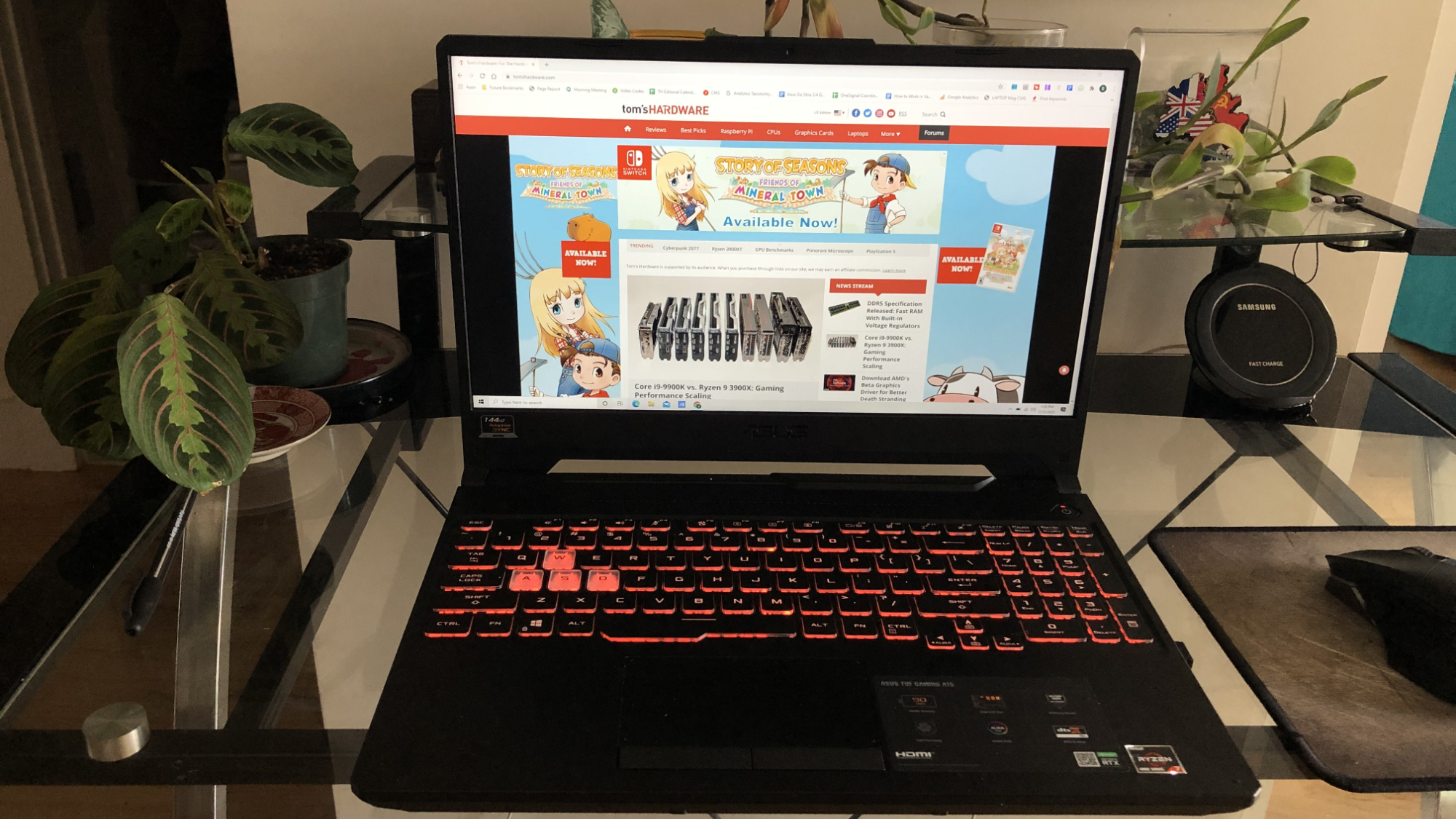 Asus Ryzen 4800H, RTX 2060-Powered Laptop $799 | Tom's Hardware