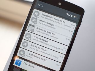 Lollipop notifications