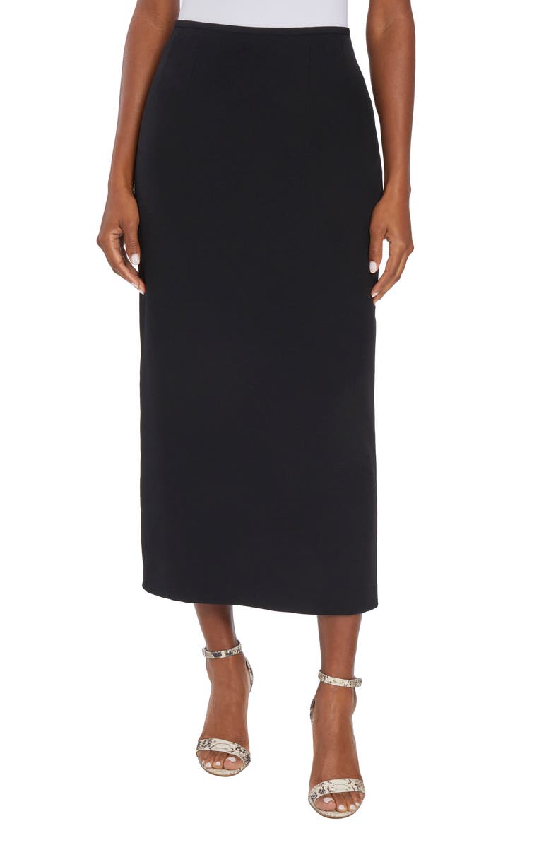 Stretch Midi Skirt