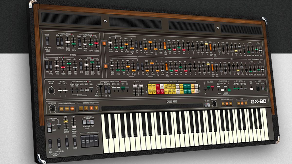 Cherry Audio releases the GX80, a new synth plugin that emulates the