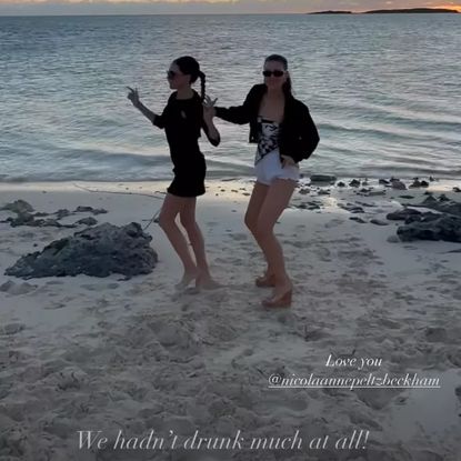 Beckham family Bahamas vacation