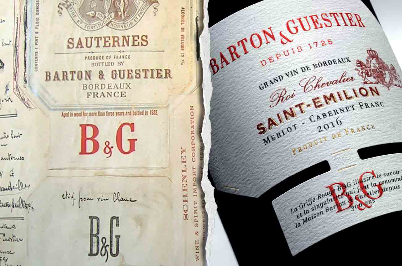 Barton &amp;amp; Guestier wine labels