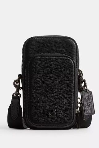 Coach Black Phone Crossbody