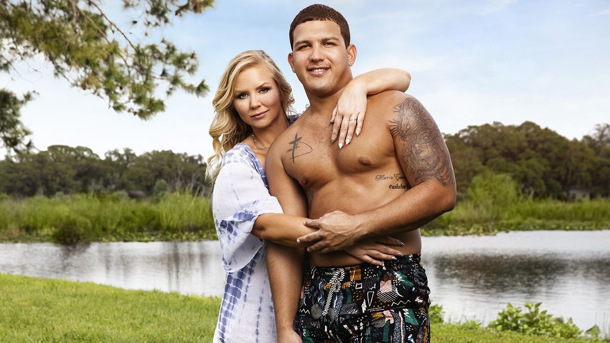 Amber and Daniel on 90 Day Fianc&eacute;: Love in Paradise