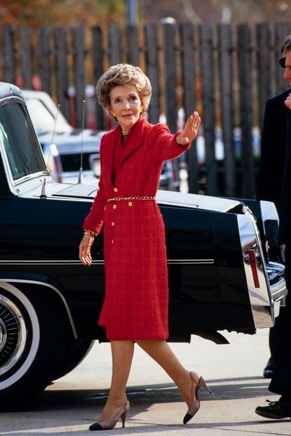 Nancy Davis Reagan, 1985