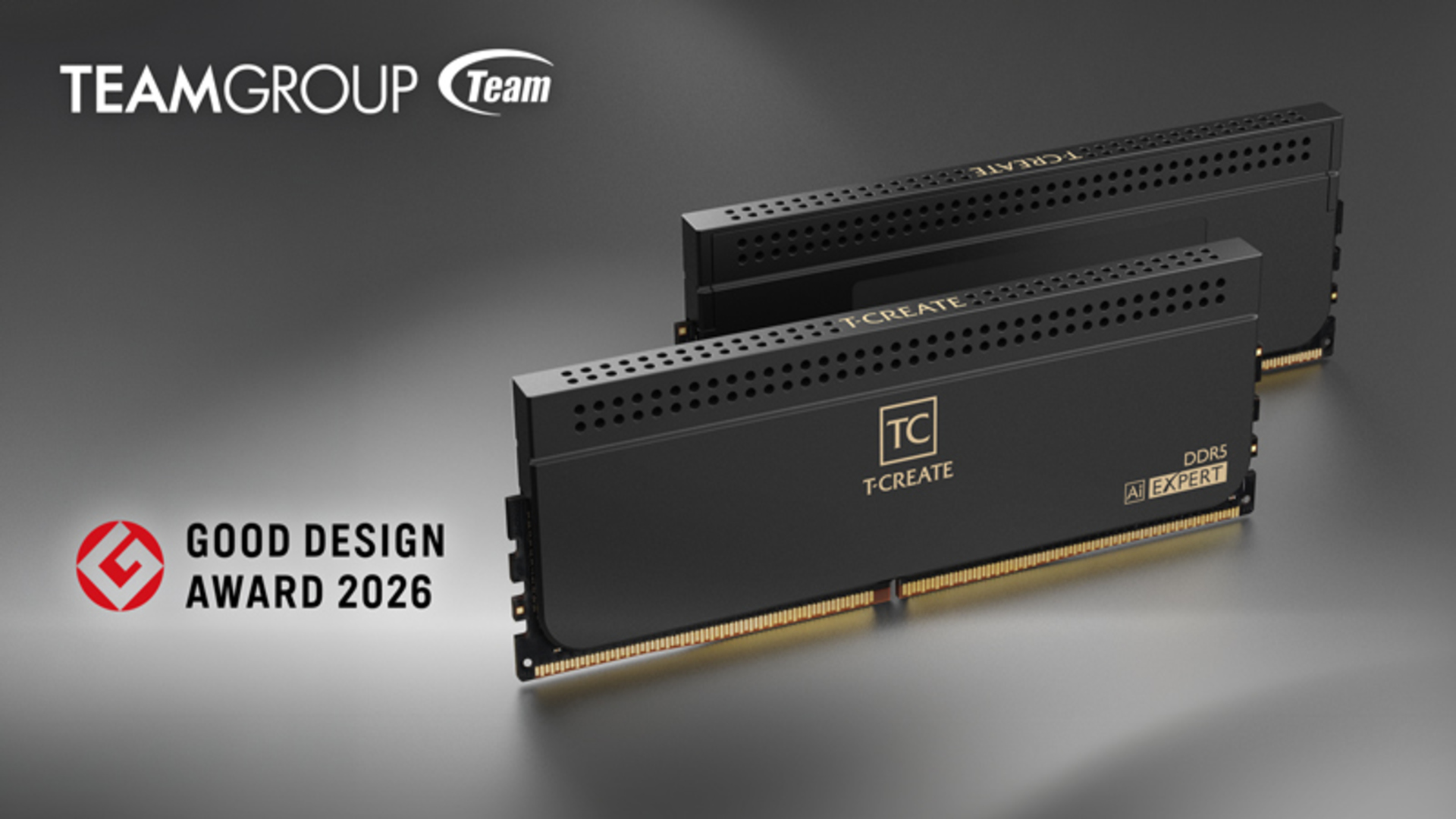 TEAMGROUP&rsquo;s T-CREATE EXPERT Ai CQDIMM DDR5 Desktop Memory Wins Japan&rsquo;s 2026 GOOD DESIGN AWARD