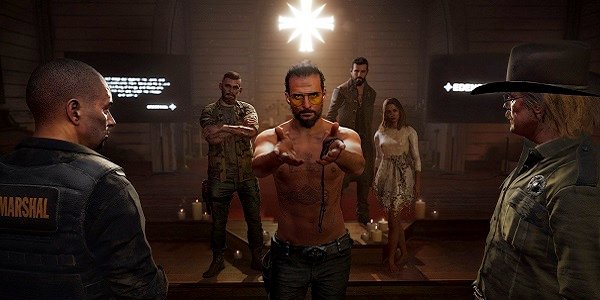 The religious cult in Far Cry 5.