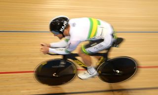 Glenn O'Shea (Australia) in the omnium kilometre time trial