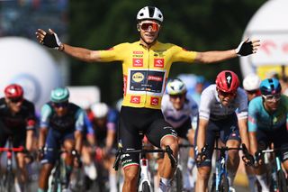 Tour de Pologne: Jonathan Milan wins fast and furious sprint on stage 2