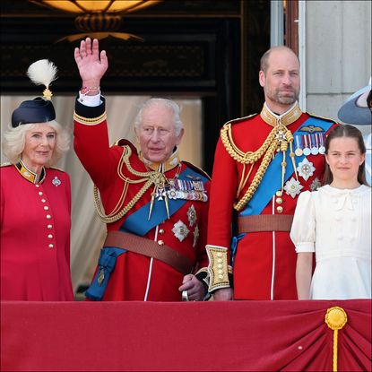 Royal Family on the Buckingham Palace balcony