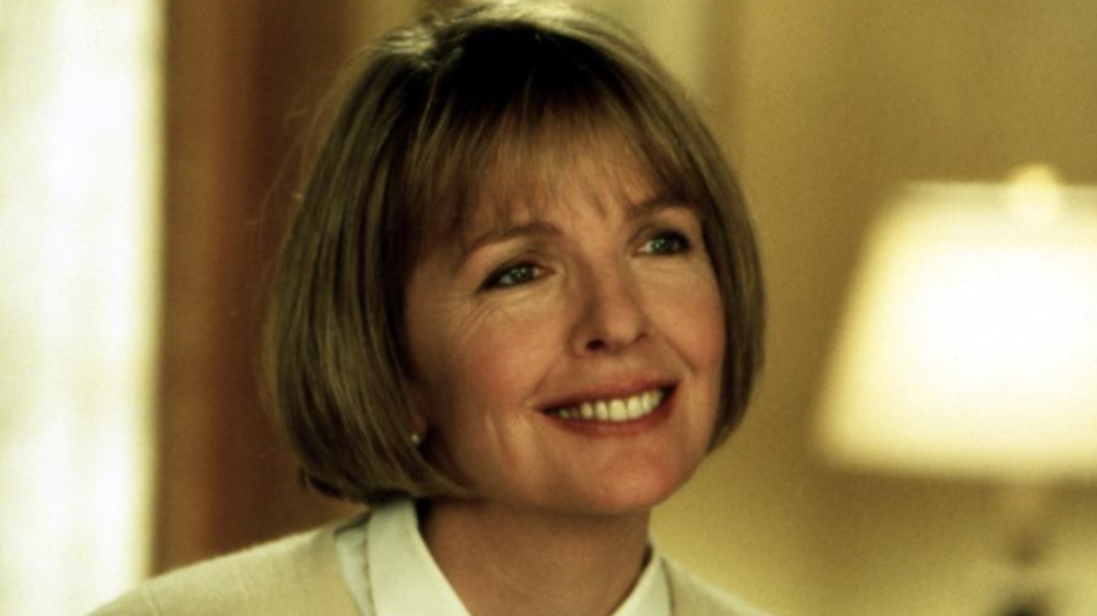 Diane Keaton smiling in Father of the Bride Part II