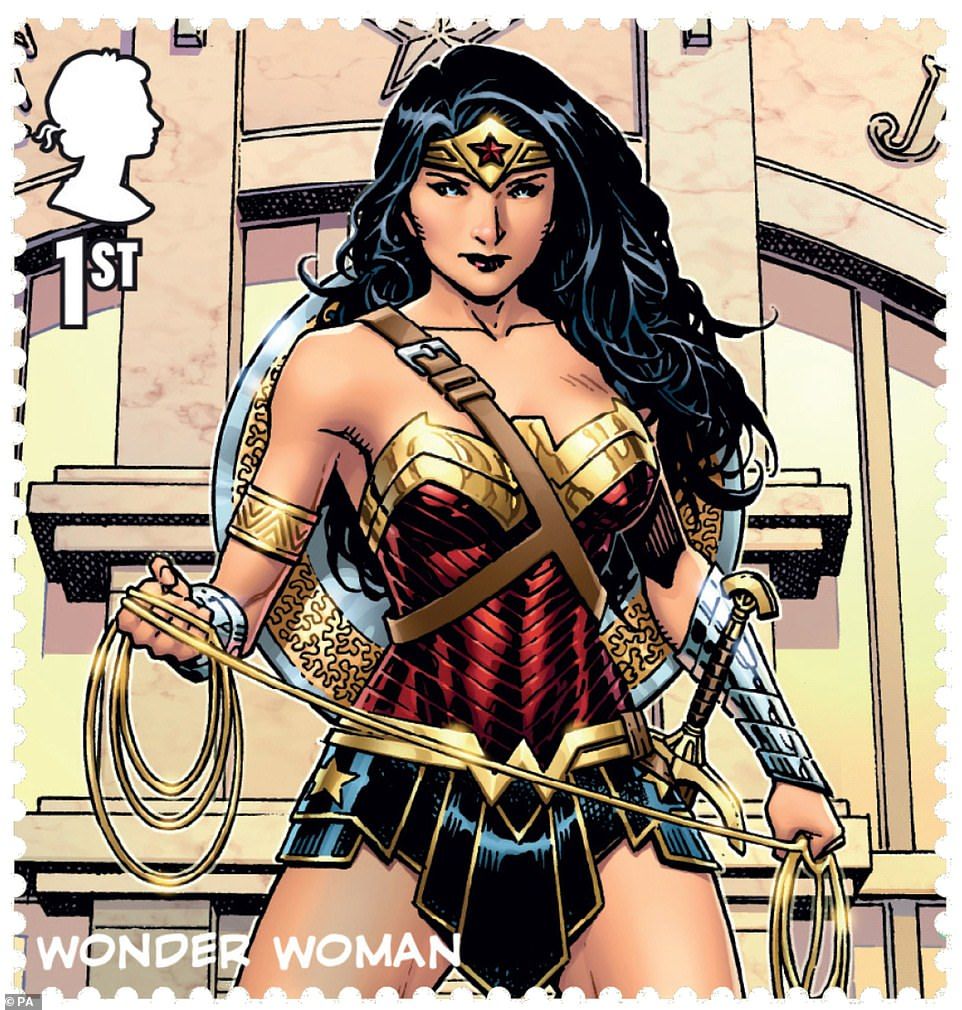 Justice League stamp