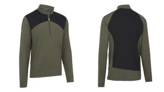 Callaway apparel fleece pictured front and back