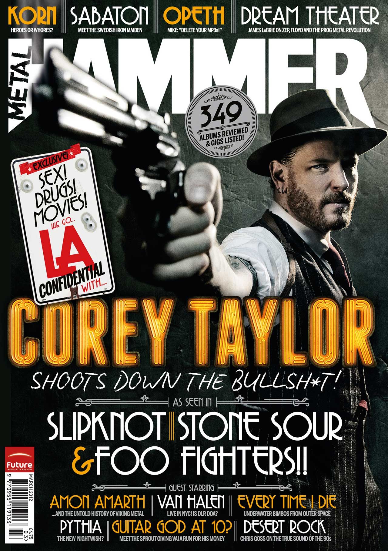 Corey Taylor (Issue 228, May 2012)