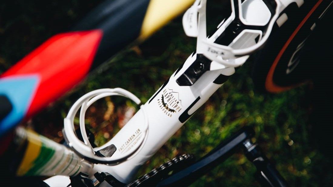 Specialized rainbow bike