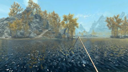 Skyrim anniversary edition fishing