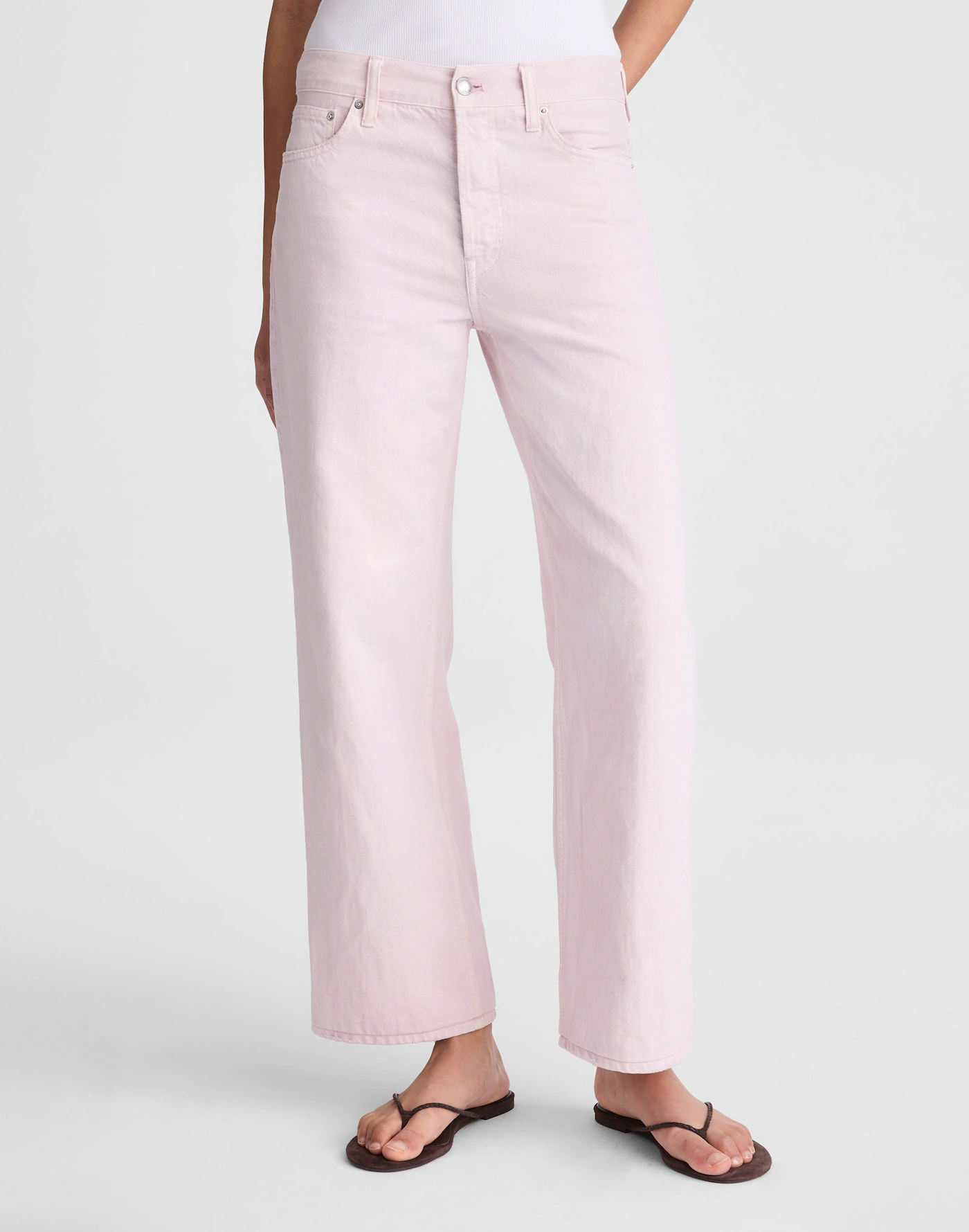 Low-Slung Baggy Crop Jean