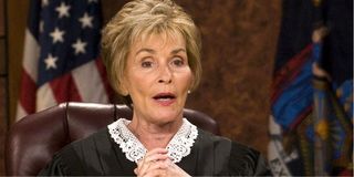 judge judy talking in court