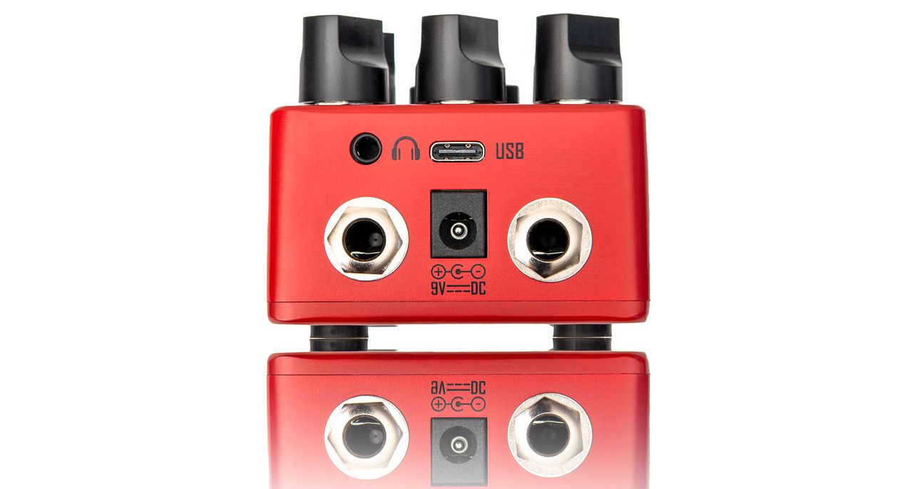 ENGL EP635 Fireball IR Pedal: This fire engine red preamp pedal presents two channels, heaps of features, monster gain.