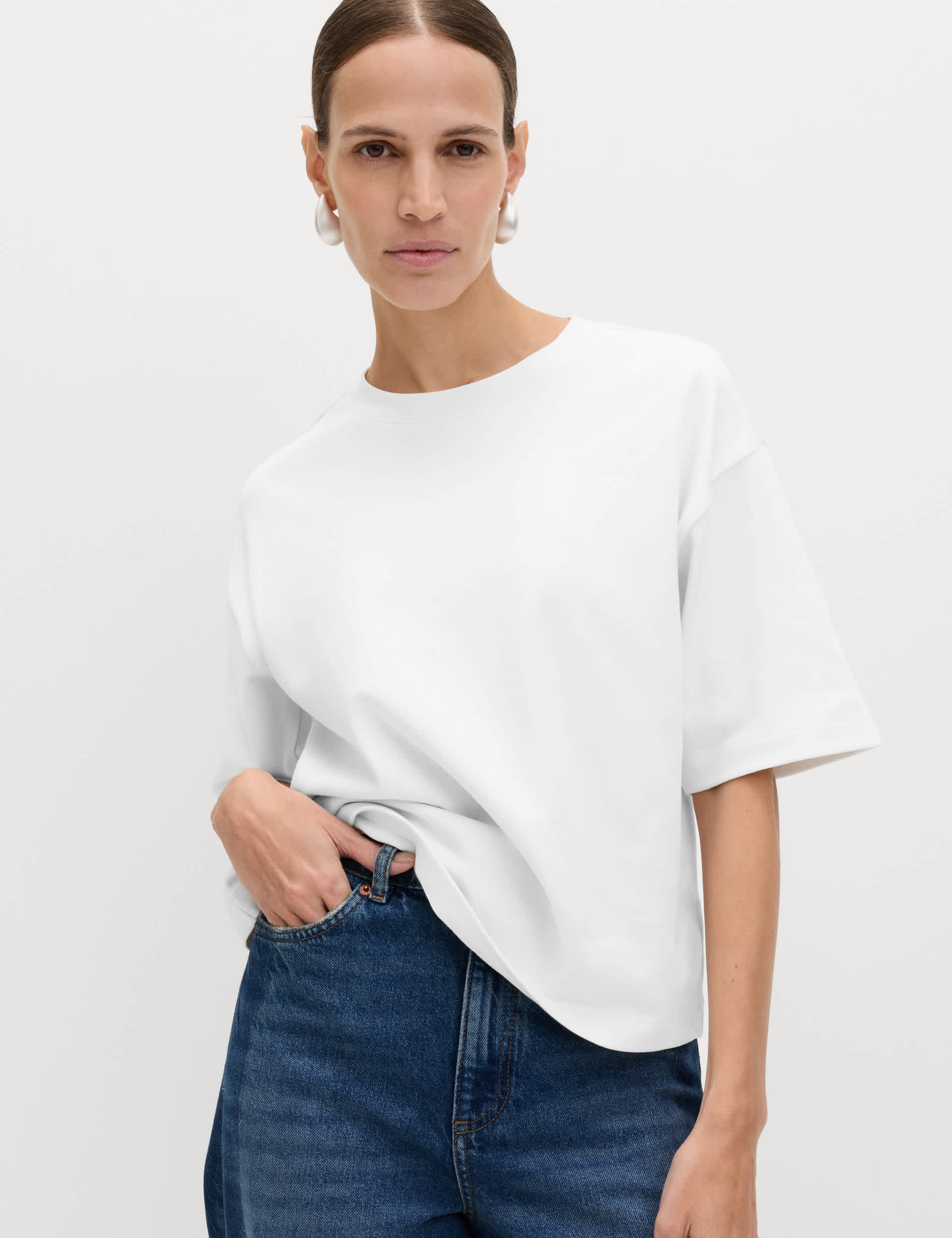 Pure Cotton Heavyweight Boxy Top
