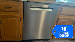 Bosch 800 Series dishwasher installed with a deal badge