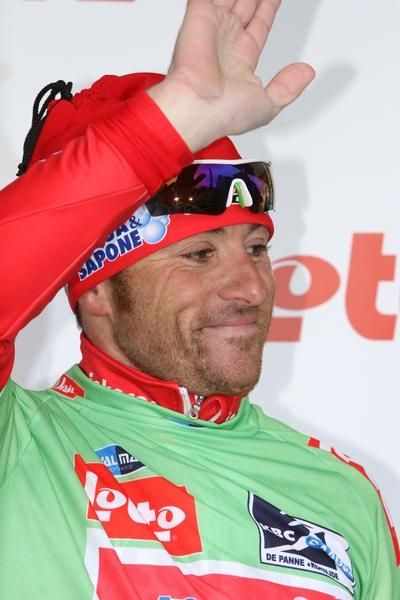 Luca Paolini (Acqua e Sapone) took the points jersey