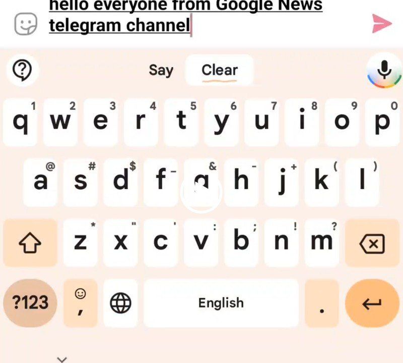 Gboard Enhanced Voice Typing