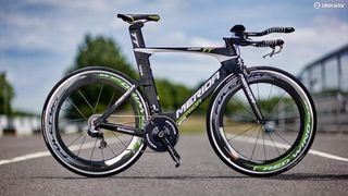 erida's Warp TT is, unsurprisingly, similar in frame profile to many of its competitors