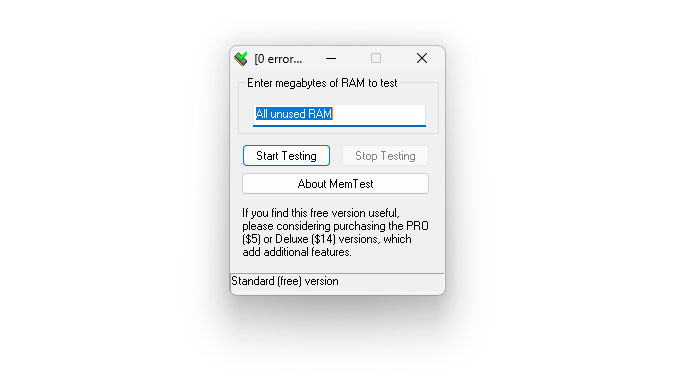 HCI-Memtest