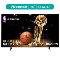 Hisense 65-inch U6HR Roku TV