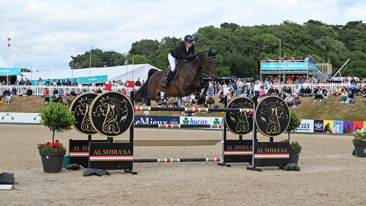 Laura Renwick and Marseille win the CSI4* Al Shira&amp;rsquo;aa grand prix at Bolesworth.