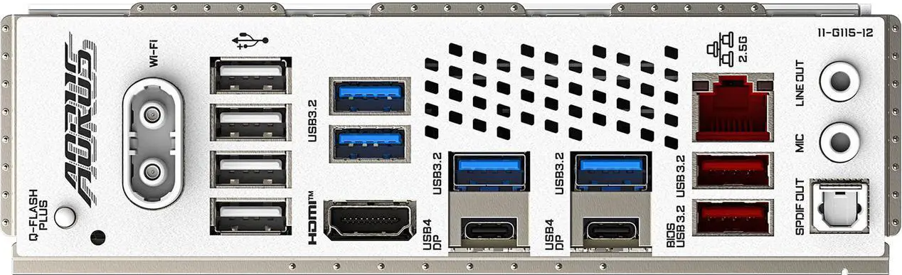 جيجابايت الخلفية IO