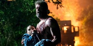 Hugh Jackman and Dafne Keen in Logan