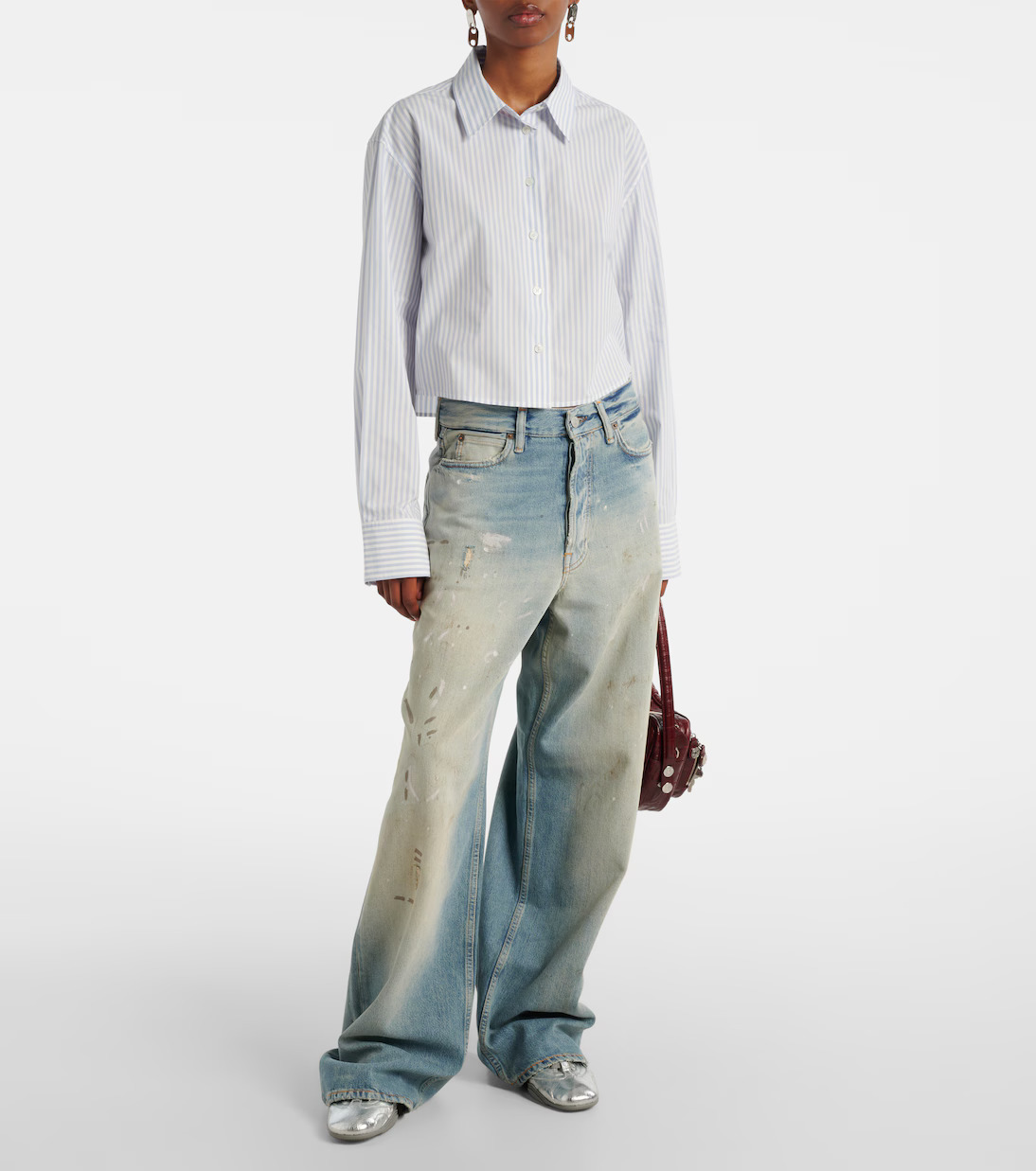 Rag & Bone Miramar Terry Shea Straight Pants