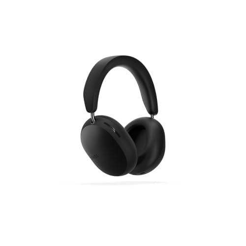 Sonos Ace - Noise Cancelling Wireless Bluetooth Headphones - Up to 30 Hours Battery Life - Spatial Audio - Dynamic Head Tracking - Black