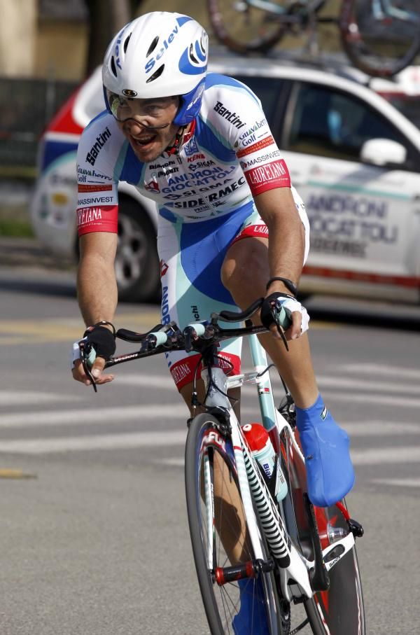 Jose Serpa (Androni Giocattoli) finished off the pace in the time trial.