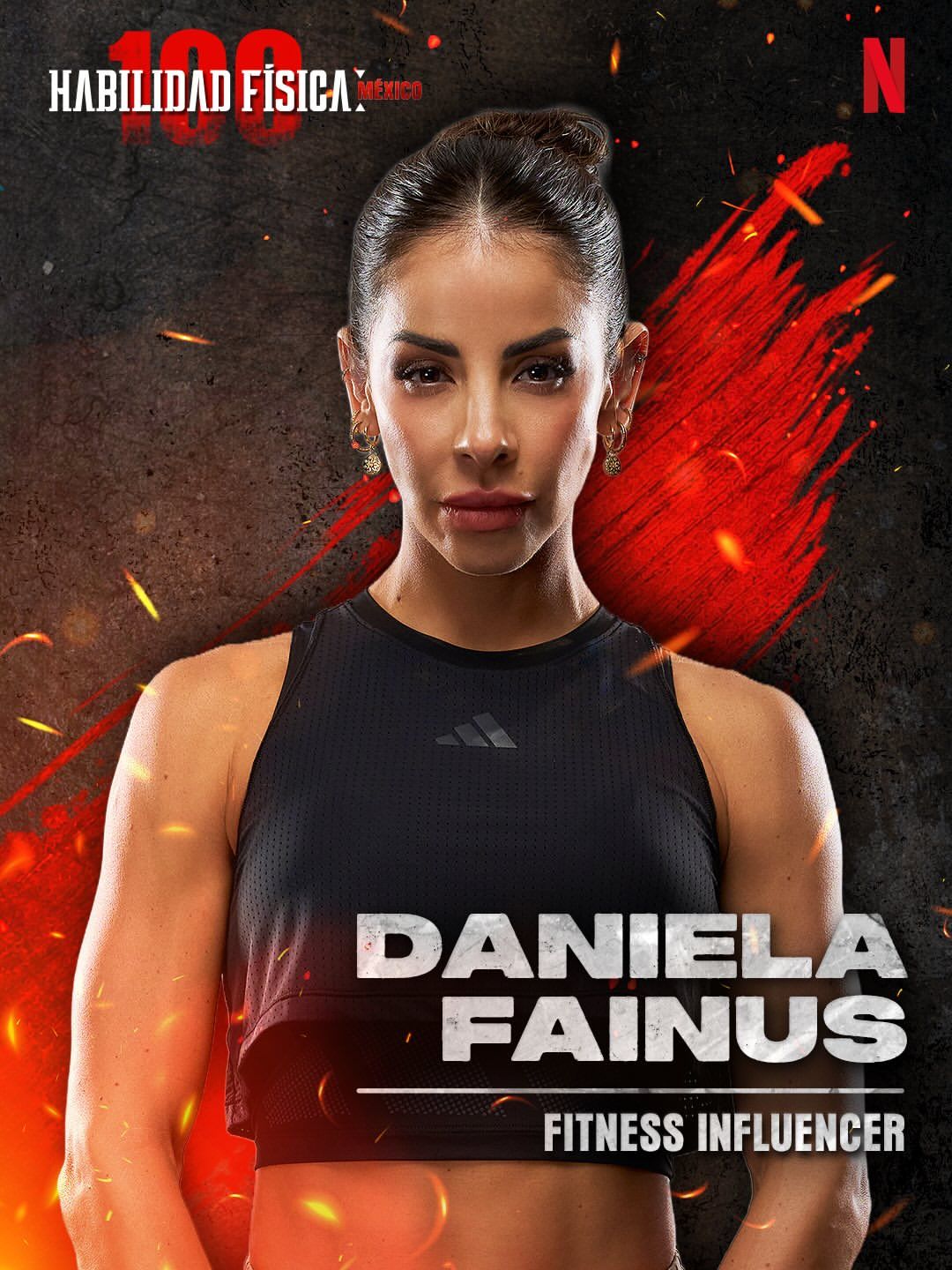 Contestant Daniela Fainus of Netflix's 'Physical 100: Mexico'