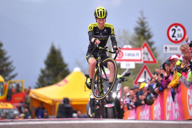 This guy's wheely good: Mitchelton-Scott's Jack Haig was one of the revelations of the 2018 Giro d'Italia