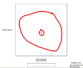 "Rate My Boob"