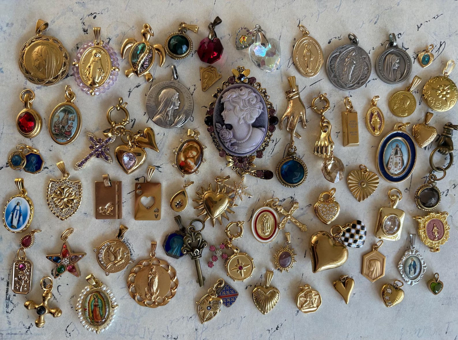 Etsy, French Antique Vintage Style Charms