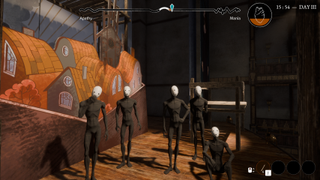 Screenshot of Pathologic 3: theatre actors on a stage