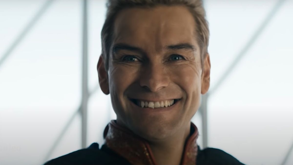 Anthony Starr&#039;s Homelander smiles in The Boys season 3 teaser trailer